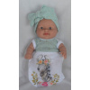 Realistické miminko - holčička - usmívající se Maruška se zelenkavou mašlí od španělské firmy Marina & Pau (Cookie Nana - 20 cm) Realistické miminko - holčička - usmívající se Maruška se zelenkavou mašlí od španělské firmy Marina & Pau (Cookie Nana - 20 cm)