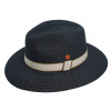 Slamený crushable (nekrčivý) letný klobúk Fedora - Mayser Gedeon Veľkosť: 59 cm (L) Slamený crushable (nekrčivý) letný klobúk Fedora - Mayser Gedeon Veľkosť: 59 cm (L)
