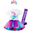 BABY SMILE Narozeninový komplet vel.104 - Mořská panna 0846216055027 BABY SMILE Narozeninový komplet vel.104 - Mořská panna 0846216055027