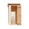 Záhradná toaleta BAUHAUS pre chemické WC, drevo, 102 × 110 × 203 cm, CH018KLOCHEM Záhradná toaleta BAUHAUS pre chemické WC, drevo, 102 × 110 × 203 cm, CH018KLOCHEM
