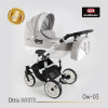 Detský kočík Ottis White Adbor | Deluxe Baby Farba: 03 - Svetlo sivá Detský kočík Ottis White Adbor | Deluxe Baby Farba: 03 - Svetlo sivá