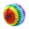 Lampión guľa dúhový priemer 25cm v sáčku (bez paličky) karneval Lampión guľa dúhový priemer 25cm v sáčku (bez paličky) karneval