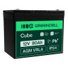 Green Cell AGM57 autobatéria AGM (Absorbed Glass Mat) 80 Ah 12 V (AGM57) Green Cell AGM57 autobatéria AGM (Absorbed Glass Mat) 80 Ah 12 V (AGM57)