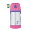 Kojenecká nerezová termoska THERMOS s brčkem 290ml růžová (110011) Kojenecká nerezová termoska THERMOS s brčkem 290ml růžová (110011)