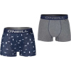 O'Neill BOXER SURF PLAIN 2-PACK tmavo modrá,sivá,čierna Pánske boxerky S O'Neill BOXER SURF PLAIN 2-PACK tmavo modrá,sivá,čierna Pánske boxerky S