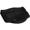 Kerasan RETRO keramické umývadlo 69x52cm, čierna mat 104631 Kerasan RETRO keramické umývadlo 69x52cm, čierna mat 104631