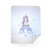 XKKO LUX Španielska detská deka- Rainbow Unicorn, 75x100 XKKO LUX Španielska detská deka- Rainbow Unicorn, 75x100
