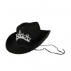 Klobúk kovbojský čierny s korunkou Klobúk kovbojský čierny s korunkou