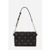 KABELKA KARL LAGERFELD K/AUTOGRAPH SHOULDERBAG PINS BLACK EMBELLISHMENT KABELKA KARL LAGERFELD K/AUTOGRAPH SHOULDERBAG PINS BLACK EMBELLISHMENT