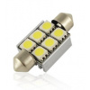 LED AUTO ŽIAROVKA C5W C10W CANBUS 6 SMD5050 42MM LED AUTO ŽIAROVKA C5W C10W CANBUS 6 SMD5050 42MM