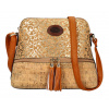Crossbody dámská kabelka v korkovém designu T8297 typ 15 Crossbody dámská kabelka v korkovém designu T8297 typ 15