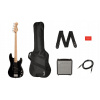 Basgitara Squier Affinity Precision Bass PJ MN BLK Pack 4-strunová Basgitara Squier Affinity Precision Bass PJ MN BLK Pack 4-strunová