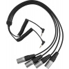 Saramonic Cable SR-C2020 Dual 3.5mm TRS Male to Four XLR Male Cable (SR-C2020) Saramonic Cable SR-C2020 Dual 3.5mm TRS Male to Four XLR Male Cable (SR-C2020)
