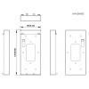 Hikvision DS-KAB502-S2 Prístrešok pre terminál (DS-KAB502-S2) Hikvision DS-KAB502-S2 Prístrešok pre terminál (DS-KAB502-S2)