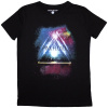Tričko Pink Floyd - Space Prism, Žena,Čierna,XXL Tričko Pink Floyd - Space Prism, Žena,Čierna,XXL