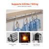 Vevor Sada kovania posuvných dverí 6ft, 330lb, 36in, 1-3/8–1-3/4in HDSMDGDGDM2DY1WVM001V0 Vevor Sada kovania posuvných dverí 6ft, 330lb, 36in, 1-3/8–1-3/4in HDSMDGDGDM2DY1WVM001V0