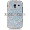 Zadný kryt Samsung Galaxy Ace 2 – Glitter – strieborná Zadný kryt Samsung Galaxy Ace 2 – Glitter – strieborná