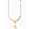 Thomas Sabo KE2193-445-14 Ladies necklace freshwater pearls & link chain, adjustable Thomas Sabo KE2193-445-14 Ladies necklace freshwater pearls & link chain, adjustable
