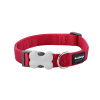 Red Dingo obojok jednofarebný 25 mm x 41-63 cm červený Red Dingo obojok jednofarebný 25 mm x 41-63 cm červený