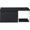 Kúpeľňová skrinka pod umývadlo Sanox Frozen čierna matná 100 x 43 x 45 cm Kúpeľňová skrinka pod umývadlo Sanox Frozen čierna matná 100 x 43 x 45 cm
