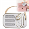 Prenosné rádio s Bluetooth, akumulátorom a retro dizajnom Prenosné rádio s Bluetooth, akumulátorom a retro dizajnom