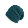 Bavlnená čiapka / nákrčník unisex petrolejová 1ks Bavlnená čiapka / nákrčník unisex petrolejová 1ks
