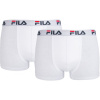 Fila MAN BOXERS 2 PACK biela,tmavo modrá,červená Pánske boxerky XL Fila MAN BOXERS 2 PACK biela,tmavo modrá,červená Pánske boxerky XL