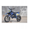 Motocykel Minicross GAZELLE DeLuxe 49cc 2t - Modrý Motocykel Minicross GAZELLE DeLuxe 49cc 2t - Modrý