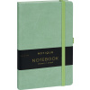 Notes Zelený, linajkovaný, 13 × 21 cm Notes Zelený, linajkovaný, 13 × 21 cm
