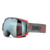 Okuliare SHRED RARIFY HAZE FLASH - CBL 2.0 ICE grey/red Okuliare SHRED RARIFY HAZE FLASH - CBL 2.0 ICE grey/red