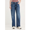 Calvin Klein Jeans rifle straight dámske LV047F682G modrá 27/32 Calvin Klein Jeans rifle straight dámske LV047F682G modrá 27/32