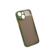 Bomba Kvalitný TPU obal matný pre iPhone - army zelená Model iPhone: iPhone 13 Mini Bomba Kvalitný TPU obal matný pre iPhone - army zelená Model iPhone: iPhone 13 Mini