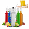 Sklenená fľaša Bimberek 500 ml, priehľadná, 5 ks Sklenená fľaša Bimberek 500 ml, priehľadná, 5 ks