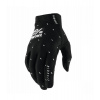 Rukavice RIDEFIT, 100% - USA (čierna) M Rukavice RIDEFIT, 100% - USA (čierna) M