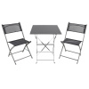 Linder Exclusiv GmbH Linder Exclusiv Záhradná súprava BISTRO SET Sivý Linder Exclusiv GmbH Linder Exclusiv Záhradná súprava BISTRO SET Sivý