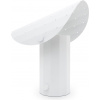 Stolová lampa s perforovaným tienidlom Apolin, 30 cm, biela Stolová lampa s perforovaným tienidlom Apolin, 30 cm, biela