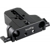 SmallRig 1674 Baseplate with 15mm Rod Clamp SmallRig 1674 Baseplate with 15mm Rod Clamp