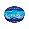 CD-R disk, 700MB, 52x, 10 ks, zmršťovacie balenie, VERBATIM CD-R disk, 700MB, 52x, 10 ks, zmršťovacie balenie, VERBATIM