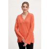 Sveter s prímesou vlny United Colors of Benetton 1244D403A oranžová L Sveter s prímesou vlny United Colors of Benetton 1244D403A oranžová L