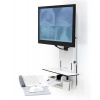 ERGOTRON PATIENT ROOM, VL18 STS WM,white,systém držáků na zeď, monitor (all in one), klávesnice, myš,prac.plocha ERGOTRON PATIENT ROOM, VL18 STS WM,white,systém držáků na zeď, monitor (all in one), klávesnice, myš,prac.plocha