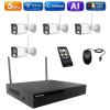 Amiko Wifi 4 kamerový set, 5Mpix, Ai, Dl, Tube (3501K4) (Amiko) Amiko Wifi 4 kamerový set, 5Mpix, Ai, Dl, Tube (3501K4) (Amiko)