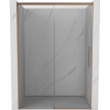 Mexen Rox posuvné sprchové dvere 140 cm, transparentné, brúsená meď - 8C2-140-000-65-00 Mexen Rox posuvné sprchové dvere 140 cm, transparentné, brúsená meď - 8C2-140-000-65-00