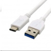 C-TECH kabel USB 3.0 AM na USB-C kabel (AM/CM), 1m, bílý C-TECH kabel USB 3.0 AM na USB-C kabel (AM/CM), 1m, bílý