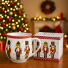 Dovoz EU VIanočný porcelánový hrnček - 0,5l Luskáčik v darčekovej krabici UNI Dovoz EU VIanočný porcelánový hrnček - 0,5l Luskáčik v darčekovej krabici UNI