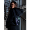 Dámska štýlová mikina VSB SIDE black, ZVOĽTE VEĽKOSŤ OBLEČENIA S/M Dámska štýlová mikina VSB SIDE black, ZVOĽTE VEĽKOSŤ OBLEČENIA S/M