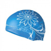Spokey STYLO - plavecká čepice modrá vzor květina Spokey STYLO - plavecká čepice modrá vzor květina