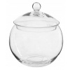 Sklenená dóza s vrchnákom, okrúhla, v: 22 cm, priemer: 20 cm Sklenená dóza s vrchnákom, okrúhla, v: 22 cm, priemer: 20 cm