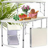 Turistický stôl Verk Group 60 x 180 x 70 cm, hnedý Turistický stôl Verk Group 60 x 180 x 70 cm, hnedý