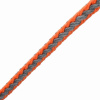 Duté PES lano Teufelberger tREX 9,5mm orange/grey metráž Duté PES lano Teufelberger tREX 9,5mm orange/grey metráž
