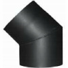 Vapk koleno dymové 45° 150/1,5 mm čierne 221813 Vapk koleno dymové 45° 150/1,5 mm čierne 221813